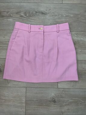 J. Crew Pink Nova Fides Fabric Skirt